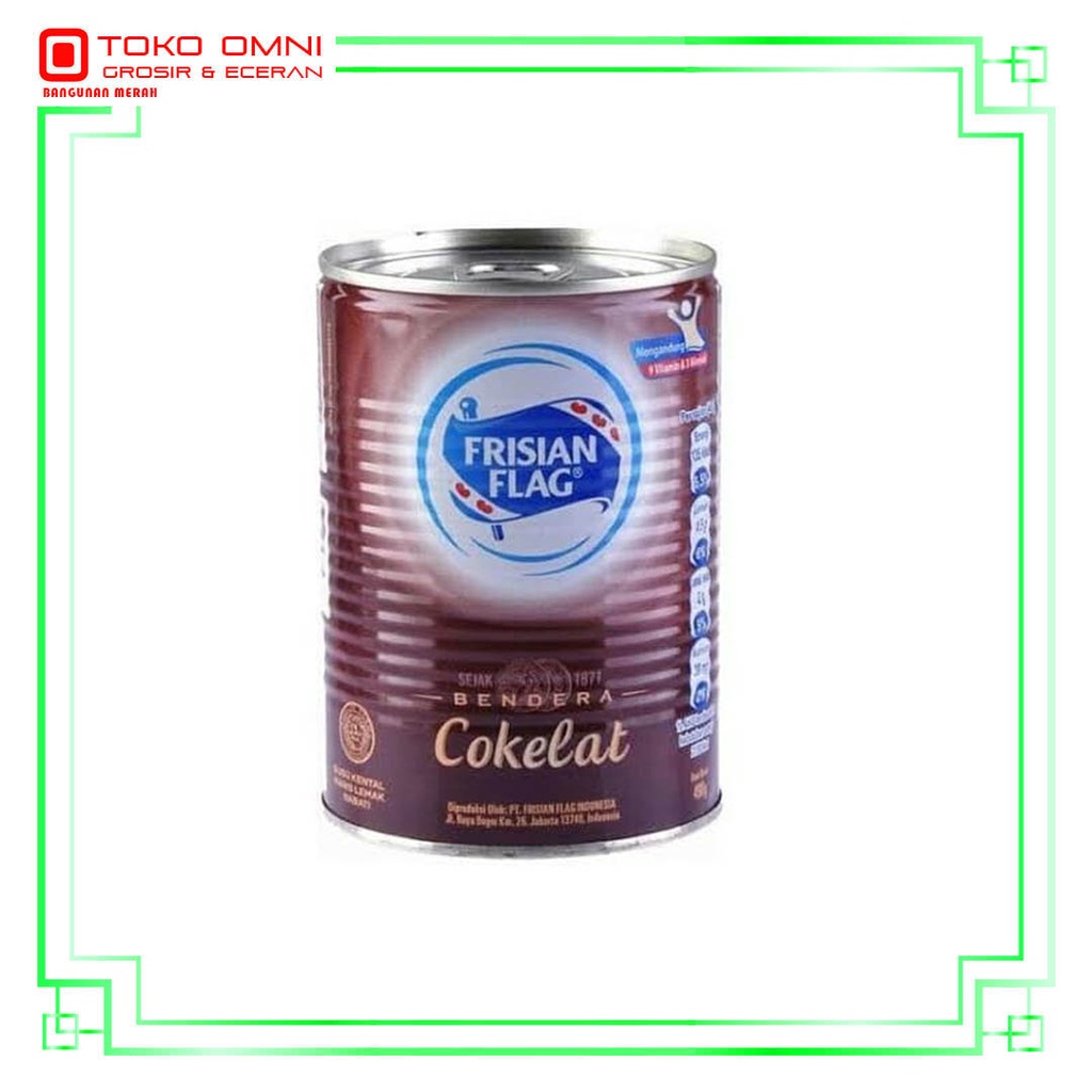 

SUSU BENDERA SKM CAN COKLAT 490 GR
