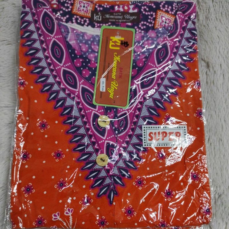 Daster kencanaungu Kencana Ungu Label Coklat Super / KUC Super Daster Pola / KUC Super Daster Lupita-KUC SP DST.POLA/ H3