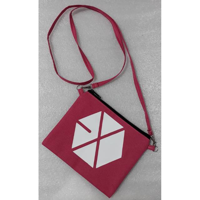 aLghifshop Tas Selempang Sling Bag Exo K-POP