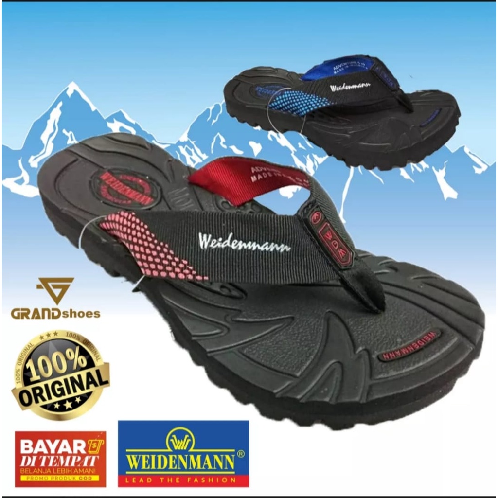 Sandal Weidenmann Sendal Gunung Pria jepit Outdoor Dewasa Original Terbaru adventure s/ Sandal fashi