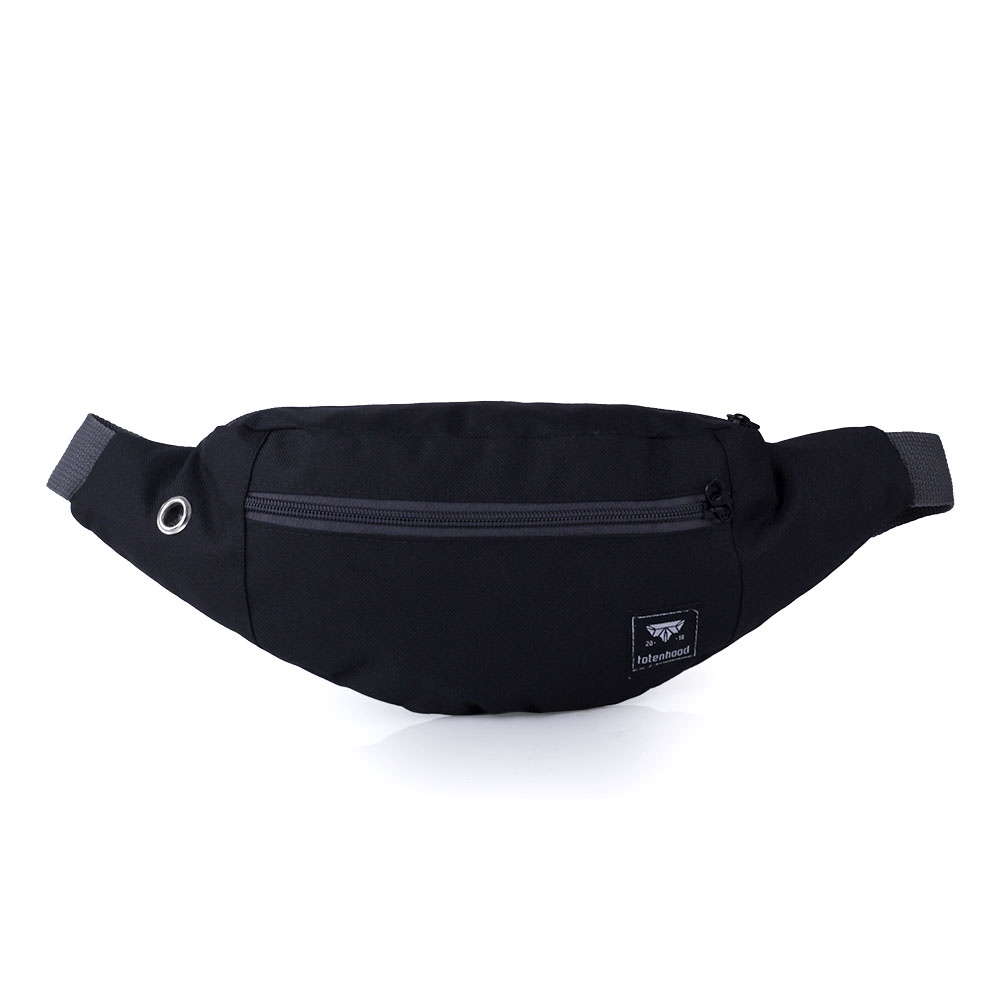 Waistbag Pria Tas Pinggang Casual Totenhood Waist Bag Bahan Cordura