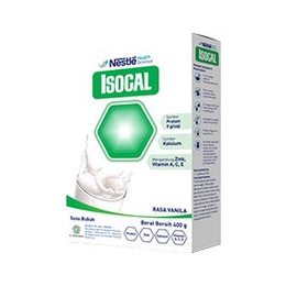 

SUSU NESTLE ISOCAL 400 GR VANILLA - PROTEIN, KALSIUM, VITAMIN & ZINK