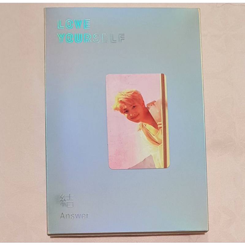[Preloved] BTS Love Yourself Album Answer Versi E PC Namjoon photocard original unsealed