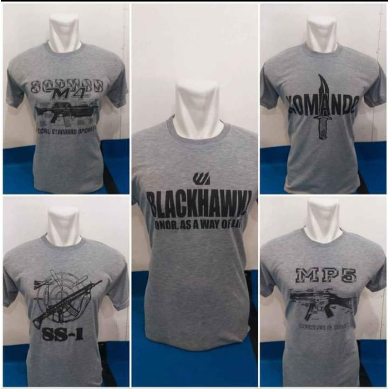 kaos sablon army edition