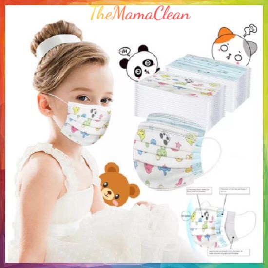 MASKER 3 PLY KARAKTER ANAK-ANAK UMUR 12 TAHUN KEBAWAH ISI 50PCS