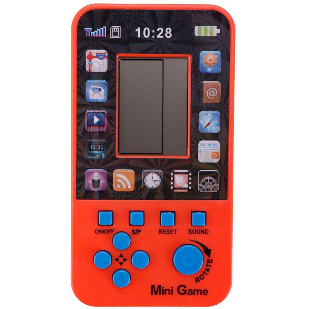 Timekey Konsol Game Tetris Portable Dengan Layar LCD Untuk Anak V6Y6