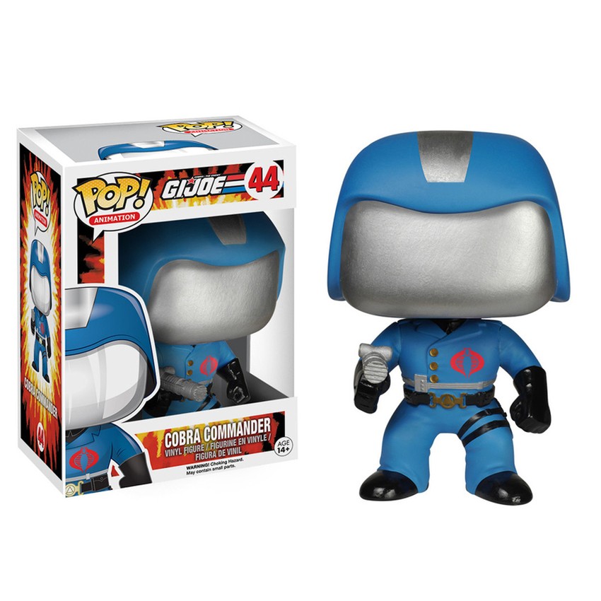 Funko POP Koleksi Mainan Vinyl G.I. Joe - Cobra Commander - 6136
