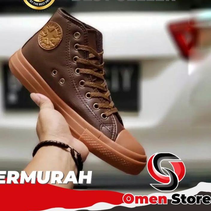 z  Best Seler Sepatu Converse allstar Kulit Boots Borong -