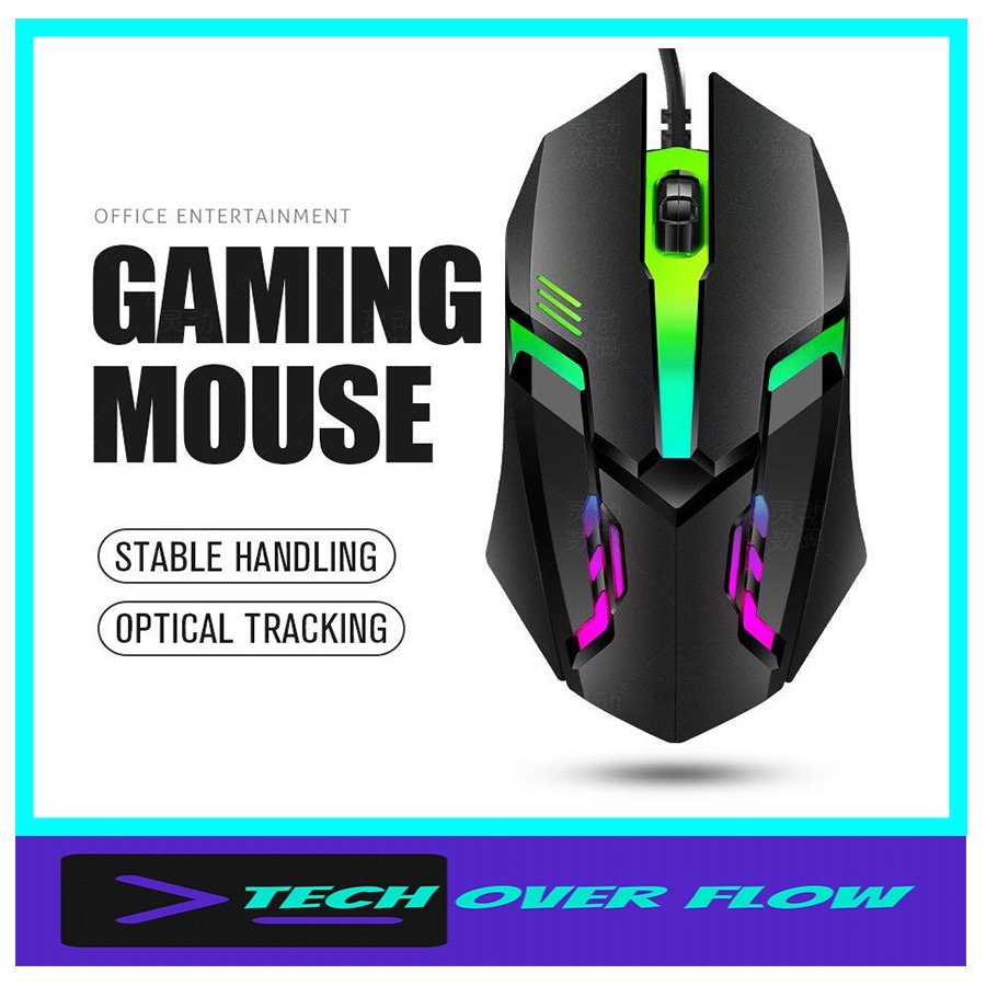 mouse usb kabel / mouse gaming murah / Tech Over Flow