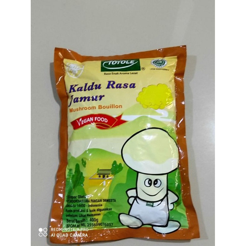 

Totole kaldu Jamur 400gr