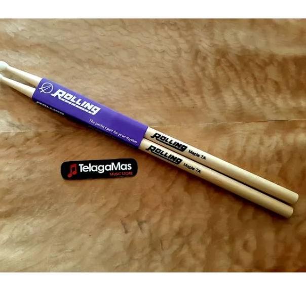 [PROMO KWT78] stick drum rolling 7A nylon tip original Terlaris