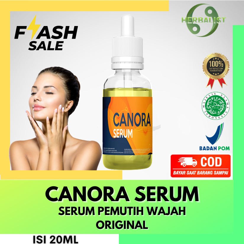 CANORA SERUM : KANOLA OIL SERUM- Serum Perawatan Wajah / Serum Anti Kusam / Mencerahkan Wajah