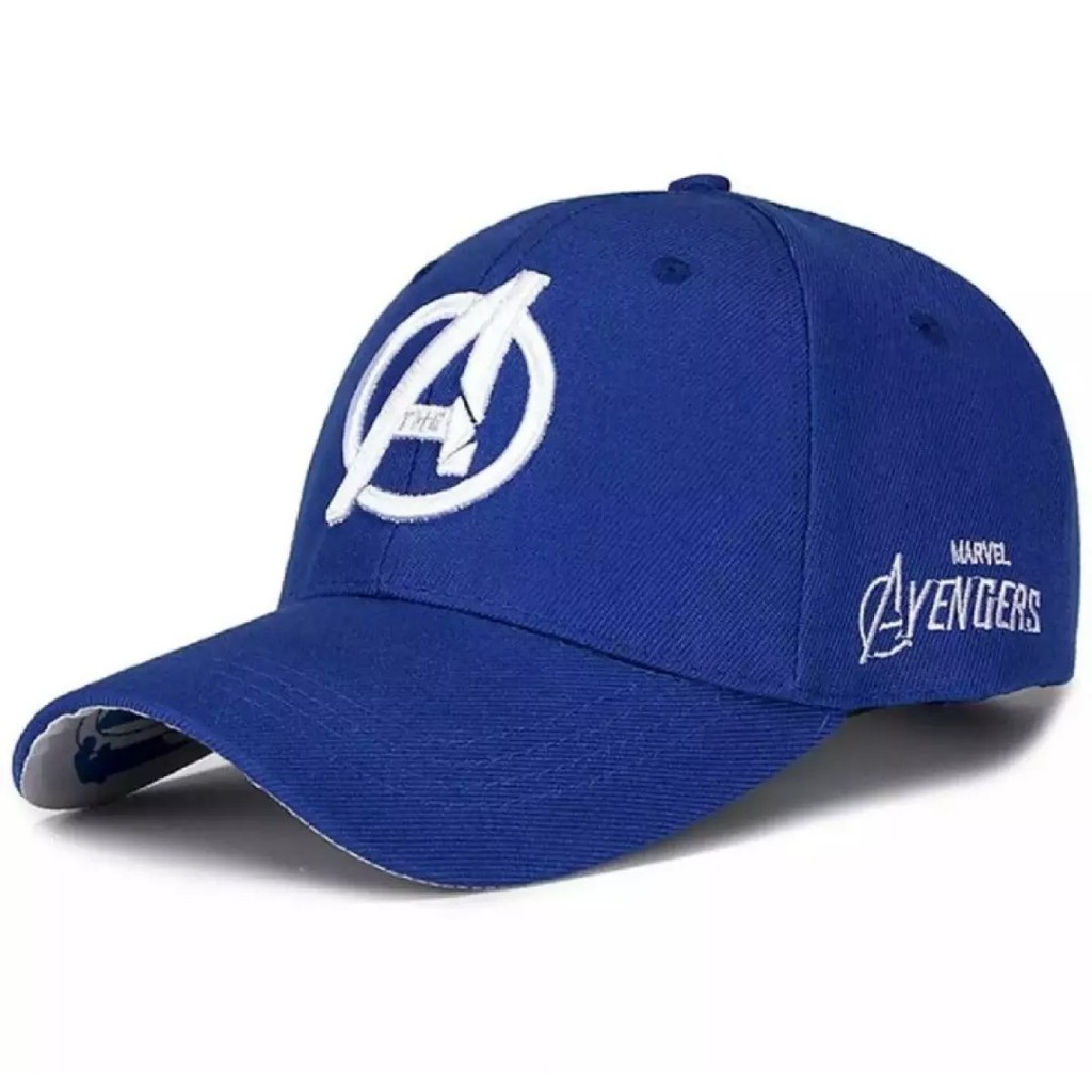 Topi Baseball Bordir Logo The Avengers // Fashion Topi Trendy Pria 2020 Termurah &amp; Terlaris