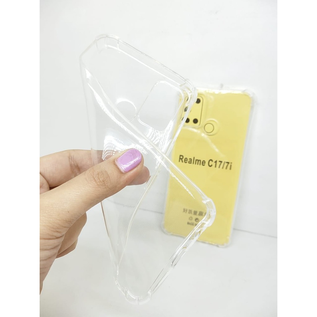 Anti Crack Realme C17F 6.5 inch Soft Case Jelly Realme 7i Tahan Benturan