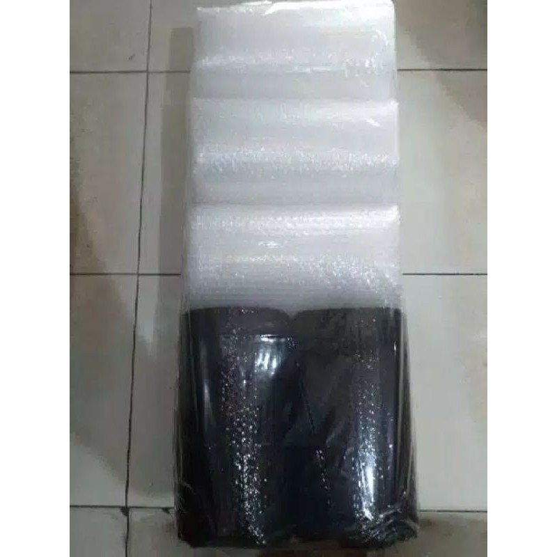 JNE / J&amp;T  BUBBLE WRAP // BUBBLE WRAP PUTIH HITAM  UKURAN 100cmx125cm, 10mx30cm, 300cmx125cm. SY2030 s1