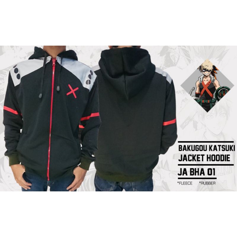 Bakugou Katsuki Jacket Hoodie (JA BHA 01)