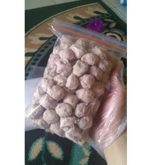 

Basreng ( Baso goreng) mentah 50 butir