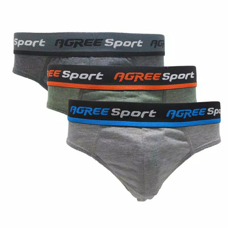 Celana Dalam Pria Agree Sport 2311B isi (3pcs)