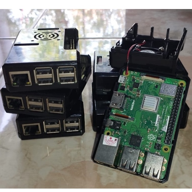 Raspberry pi 3 b+ plus Normal Second SD Card OS Fan Bekas Normal