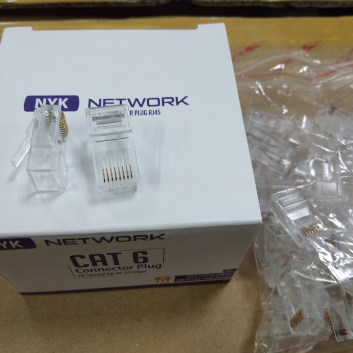 Nyk Connector RJ45 Cat6 Box (50Pcs)