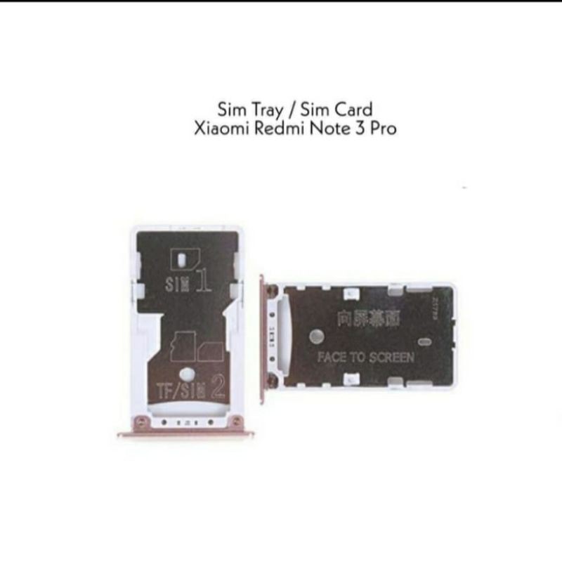 SIM tray/SIM card Xiaomi Redmi note 3 pro