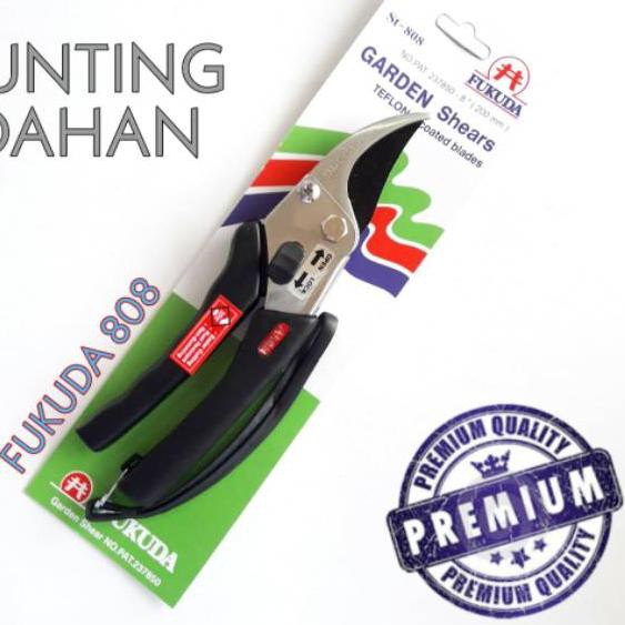 OTB 200 GUNTING DAHAN STAINLESS FUKUDA ST808 / GUNTING RANTING FUKUDA 808 /GUNTING STEK FUKUDA STAIN