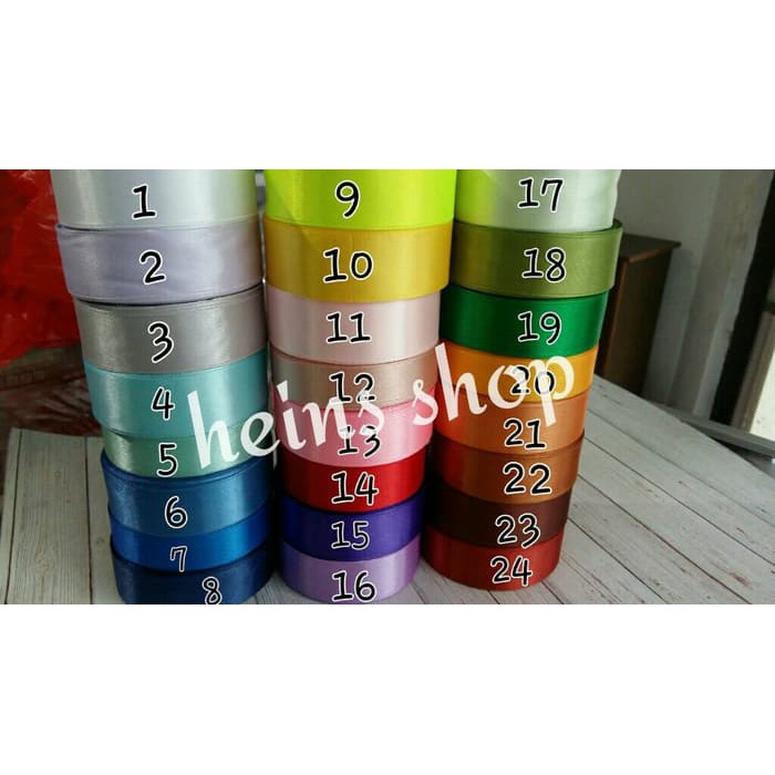 

PAKET HEMAT PITA SATIN 1/2 INCH = 1.25CM !