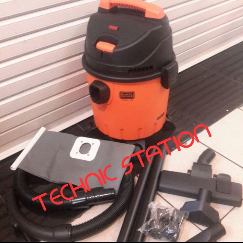 Black+Decker Vacuum Cleaner Wet Dry Blow 20 Liter / BlackDecker