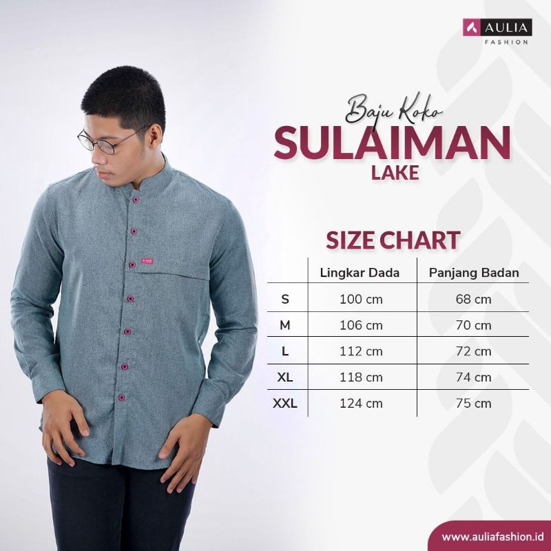 AULIA BAJU KOKO SULAIMAN LAKE