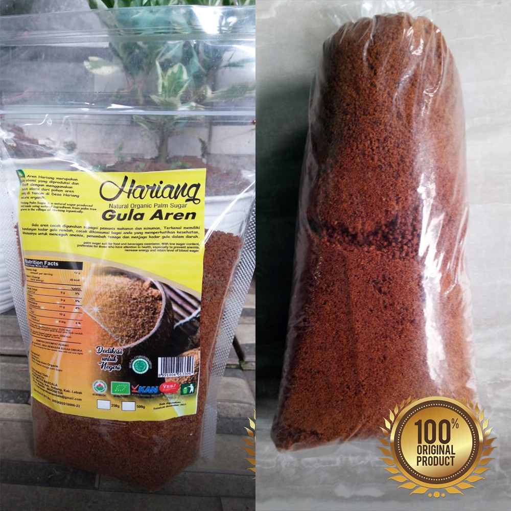Gula Semut / Gula Aren Bubuk Original Hariang