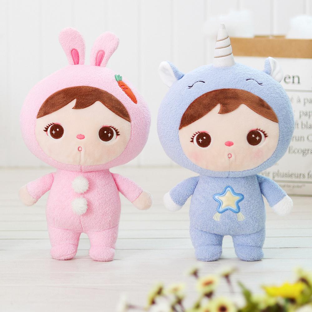 Timekey Mainan Boneka Stuffed Plush Unicorn Kelinci 28.5cm 2021 Untuk Bayi / Anak Perempuan I7P1