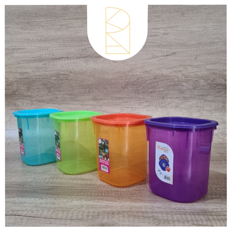 Sealware Ribston 1800 ml Lemony Toples Penyimpanan Plastik Serbaguna