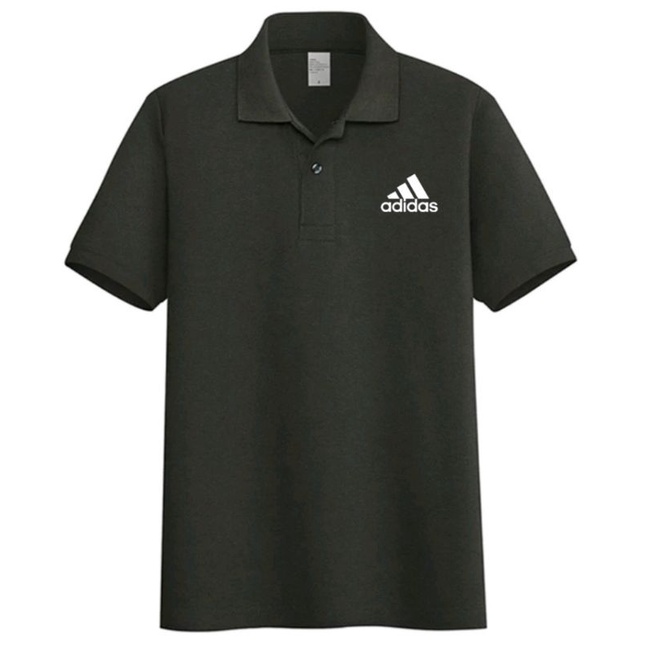 Kaos ADIDAS Kaos Kerah ADIDAS Kaos Polo Shirt ADIDAS full Bordir.