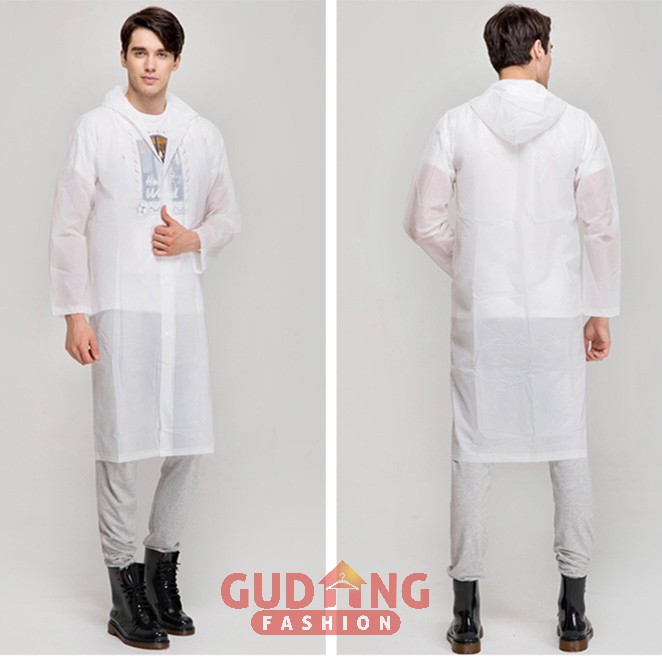 Jas Hujan Poncho Portable Dengan Kerudung - MTR 679