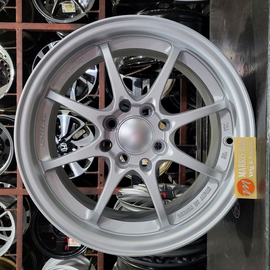 Velg R/Ring 15 Rays CE28 Impor Bukan Lokal Ayla Agya Brio Swift Karimun Estilo Wonder dll