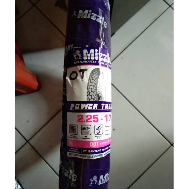 Ban mizzle 225 ring 17 motor bebek dan matik
