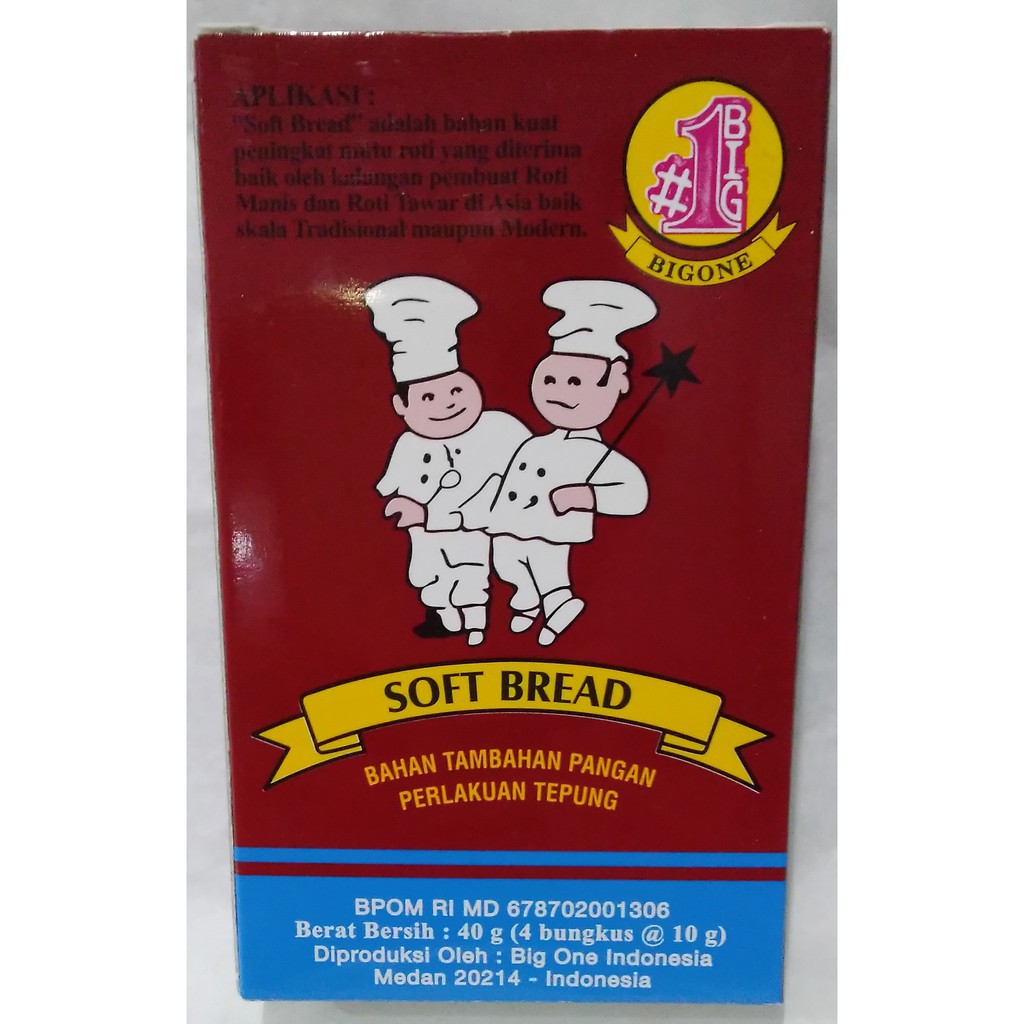 Bigone Soft Bread/Pelembut Roti 10gr