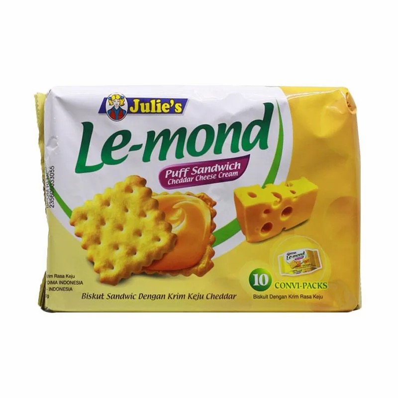 

Julie's lemond cheedar cheese 180gr