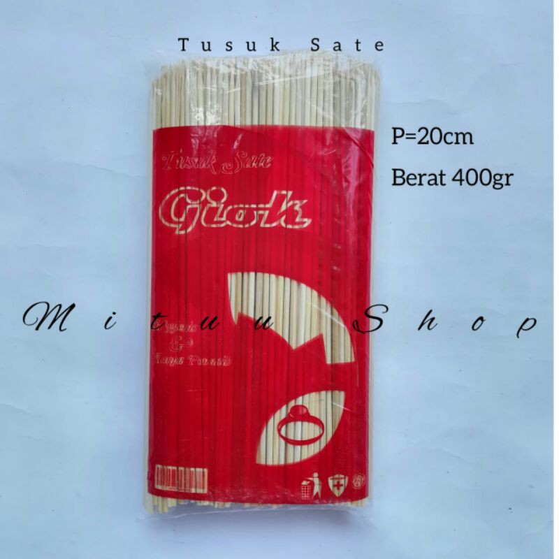 Tusuk Sate/Tusuk Sate Bambu/Tusuk Sate Impor/Premium Kualitas No.1/Kualitas Super