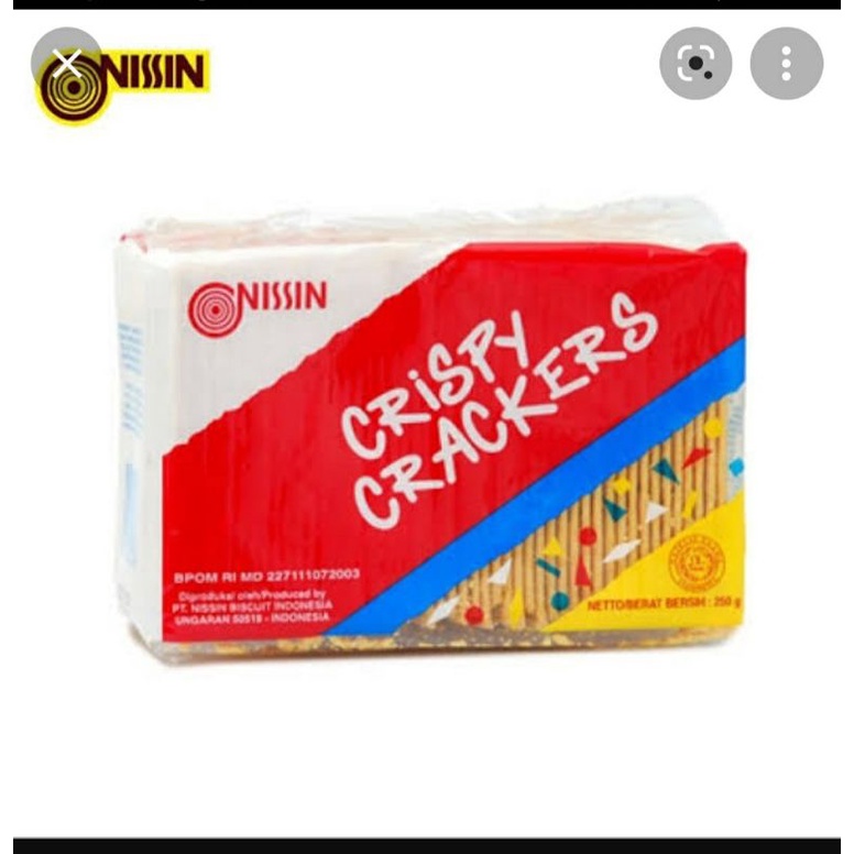 

nissin crispy cracker 250 gr