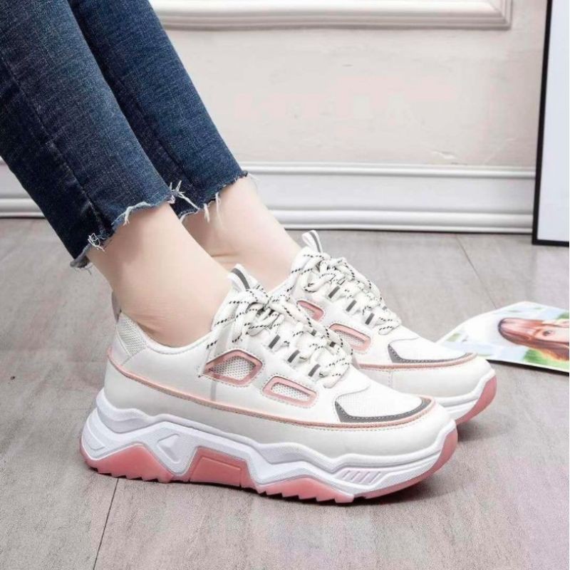 Sepatu Wanita Sneakers Tali Fashion
