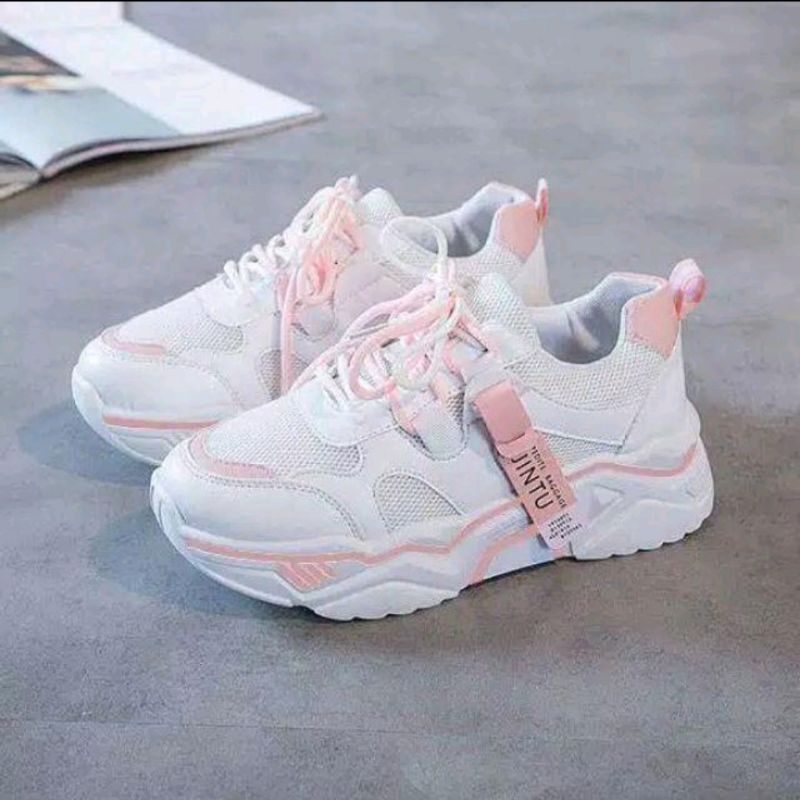 3.3 Sale SEPATU SNEAKERS WANITA FASHION KOREA JINTU (bayar ditempat cod)-2