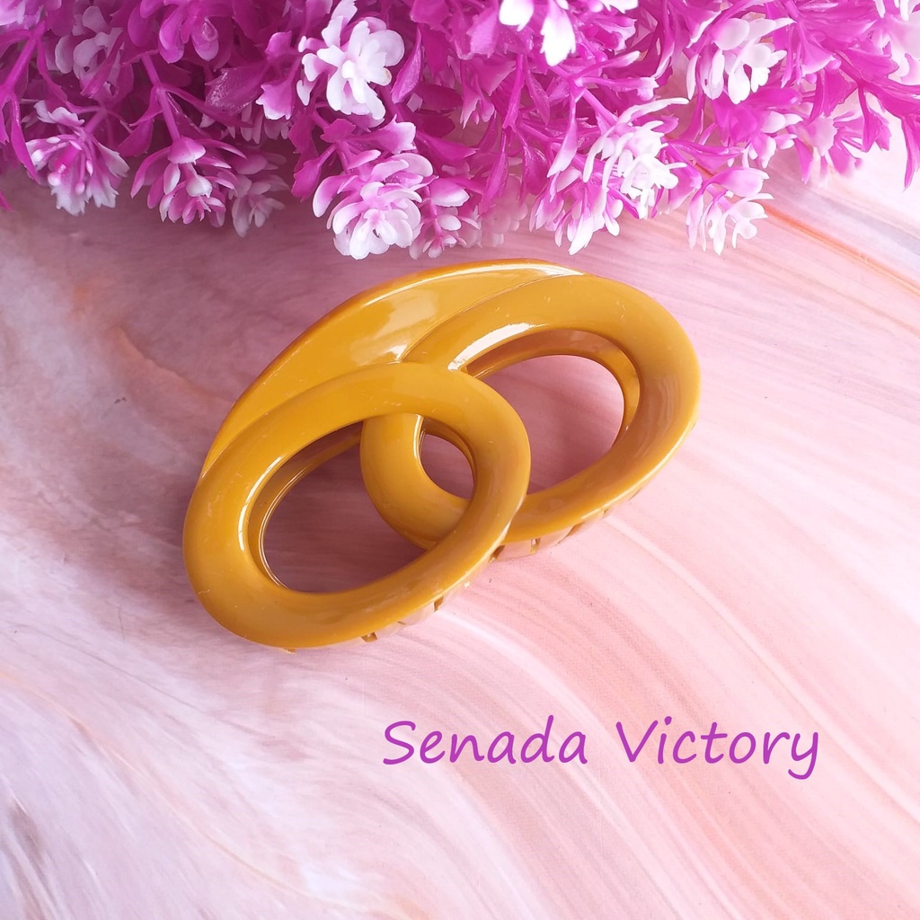 Senada Victory Jedai Rambut Salon Lokal Glossy Aksesoris Rambut Wanita SJR01