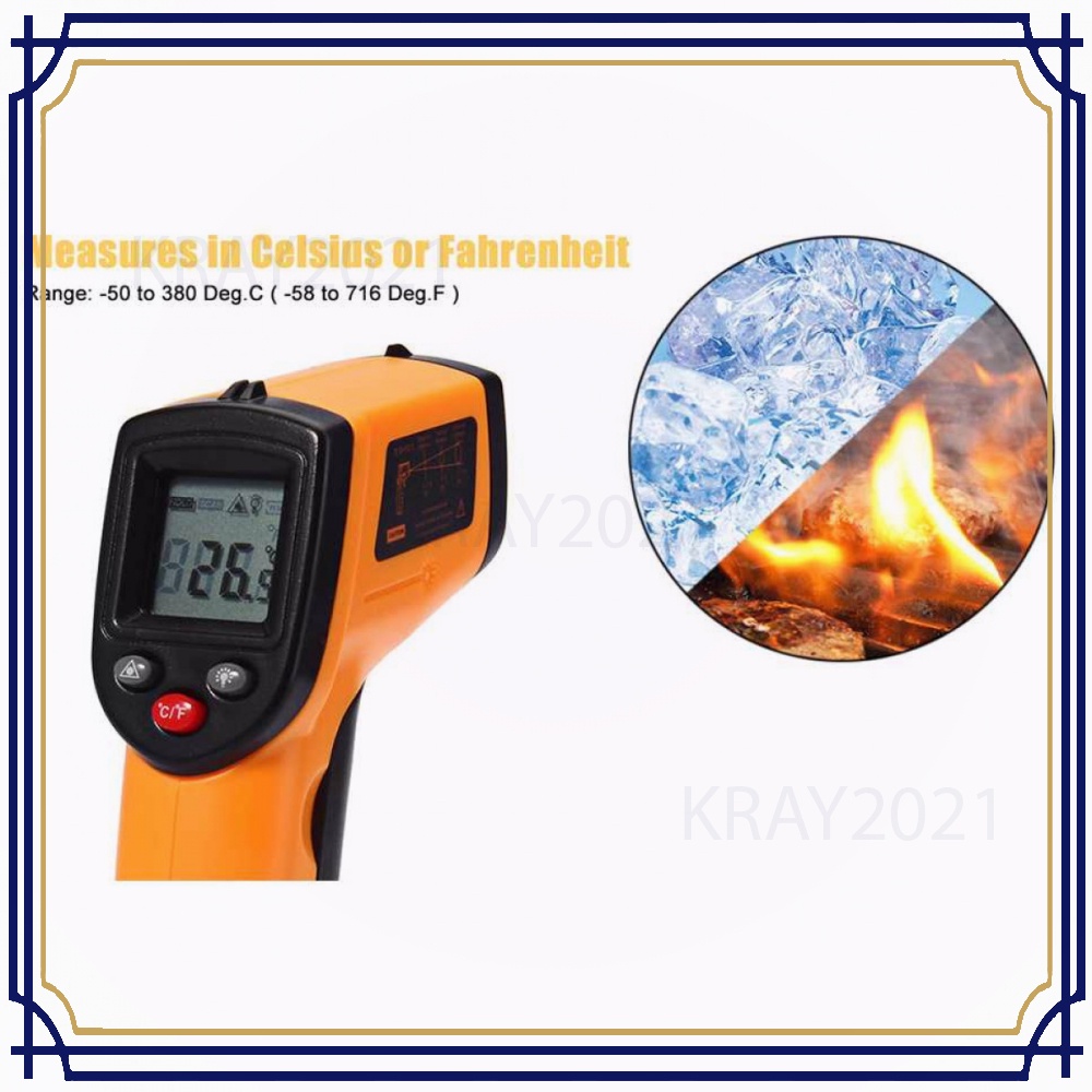 Thermometer Laser Infrared Non Contact - HL813