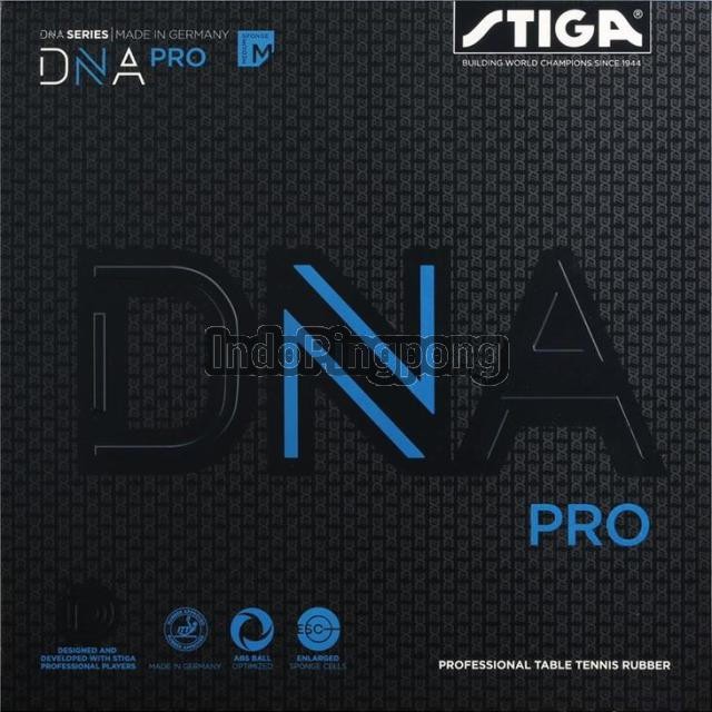 Stiga DNA Pro M ~ Rubber Karet Medium Tenis Meja Pingpong TenisMeja