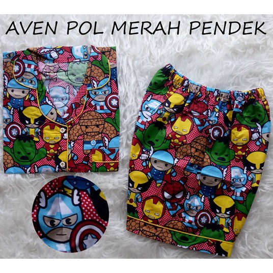 AVEN POL PP PIYAMA CELANA PENDEK BAJU TIDUR LENGAN PENDEK AVEN POL PP PIYAMA CELANA PENDEK BAJU TIDUR LENGAN PENDEK