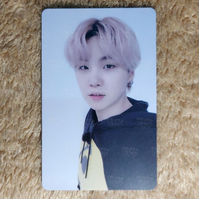 PHOTOCARD PC BTS OFFICIAL HYBE INSIGHT TICKET PINK HAIR YOONGI SUGA