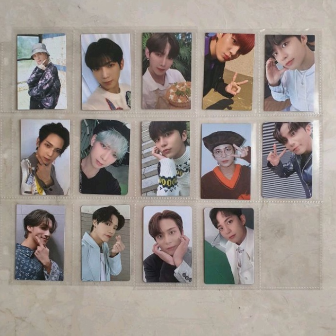 ATEEZ Photocard Yeosang Wooyoung Jongho Fever pt.1 pt.2 pt.3 Epilogue Movement hello82 Digipack US P