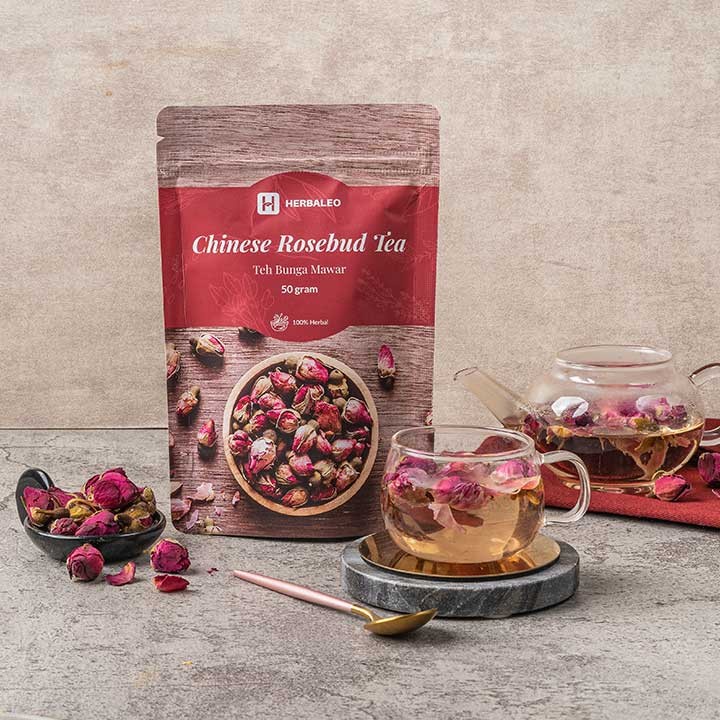 

Herbaleo - Chinese Rose Bud Tea - Teh Mawar 50gr