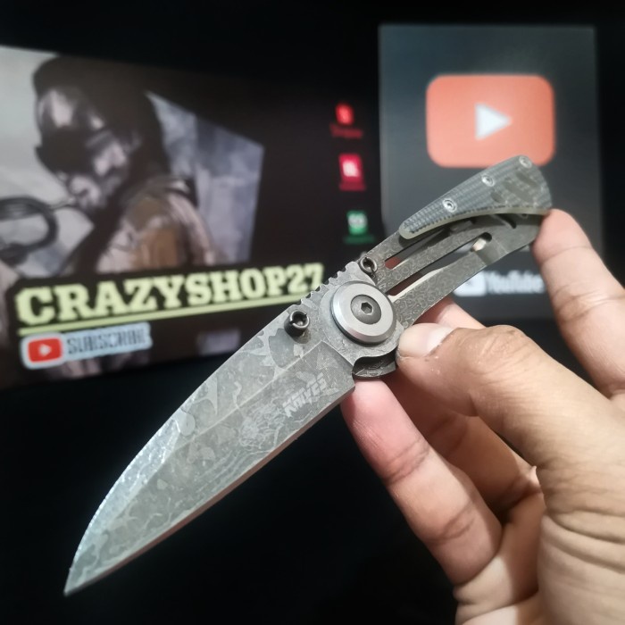 Premium Pisau Lipat Clip SR knives 067 / Pisau Lipat Survival / Pisau Diskon